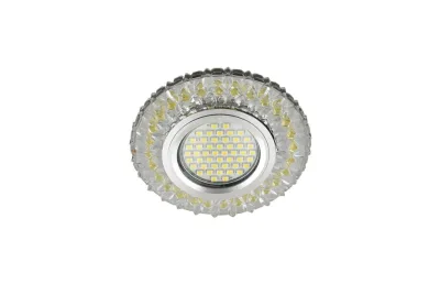 ВСТРАИВАЕМЫЙ СВЕТИЛЬНИК FAMETTO LUCIOLE DLS-L138 GU5.3 GLASSY/GOLD MNOGOROZETOK - МНОГОРОЗЕТОК