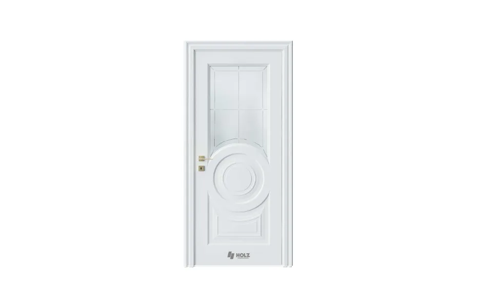 Deloress DL11 RAL9003 стекло 3 7 ДВЕРЕЙ