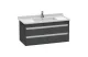 Тумба с раковиной Duravit Ketho 100 см KT664504949 графит матовый МОСПЛИТКА