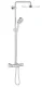 GROHE Rainshower Душевая система с термостатом для душа с верхним душем Rainshower Cosmopolitan 310 мм АТЕЛЬЕ ВАННОЙ КОМНАТЫ. САМАРА