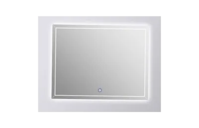 BLACK&WHITE Мебель U909.MR зеркало / LED, сенсорное вкл (1000x25х800) АТЕЛЬЕ ВАННОЙ КОМНАТЫ. САМАРА