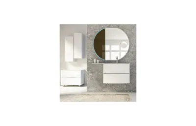 Тумба с раковиной Cezares Soho 41875 bianco opaco МОСПЛИТКА
