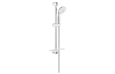 GROHE New Tempesta Душевой гарнитур III с полочкой, душевая штанга 600 мм, 9,5 л/мин АТЕЛЬЕ ВАННОЙ КОМНАТЫ. САМАРА