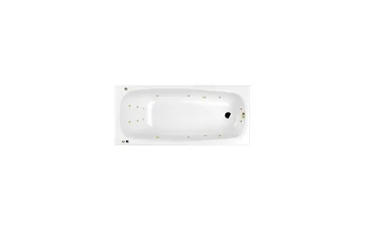 Акриловая ванна 180х80 см Whitecross Layla Slim Smart 0122.180080.100.SMART.GL с гидромассажем МОСПЛИТКА