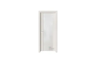 Межкомнатная дверь Elegance E2 Ясень жемчуг стекло 7 ДВЕРЕЙ