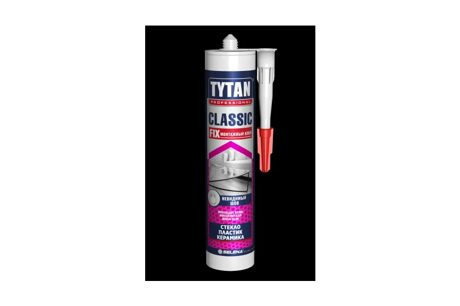 TYTAN Professional Монтажный клей Classic Fix 100 мл прозрачный ПЛИНТУС ХОЛЛ