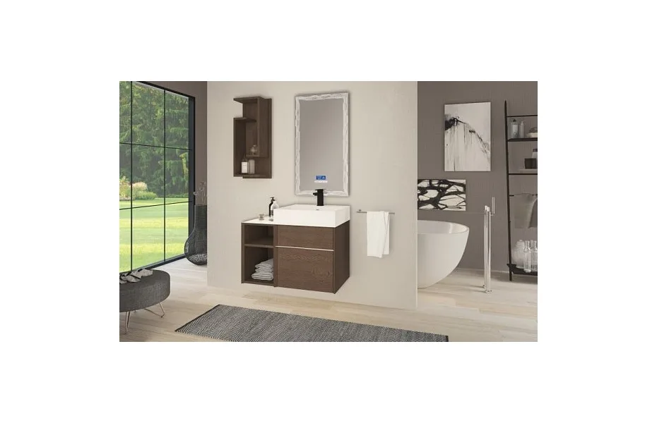 Шкафчик Cezares Space 55036 frassino scuro МОСПЛИТКА