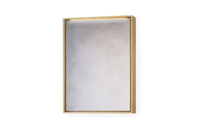 Зеркало-шкаф RAVAL Frame 75 Дуб сонома с подсветкой, розеткой АТЕЛЬЕ ВАННОЙ КОМНАТЫ. САМАРА