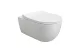 Унитаз подвесной безободковый Bocchi V-Tondo 1416-001-0129+A0336-001 с тонкой крышкой-сиденьем микролифт МОСПЛИТКА