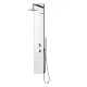 BLACK&WHITE Душевая панель W38 (1500х200) АТЕЛЬЕ ВАННОЙ КОМНАТЫ. САМАРА