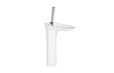 Смеситель для раковины Hansgrohe PuraVida белый/хром 15081400 АКВАМЕТРИЯ