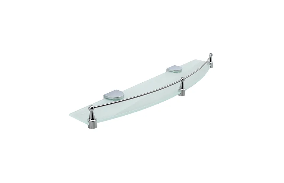 WasserKRAFT Kammel K-8344 (ранее К-8324) Полка стеклянная с бортиком АТЕЛЬЕ ВАННОЙ КОМНАТЫ. САМАРА