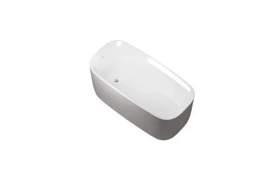 Акриловая ванна Allen Brau Infinity 170x78 2.21003.20/PGM белый глянец/платиново-серый МОСПЛИТКА